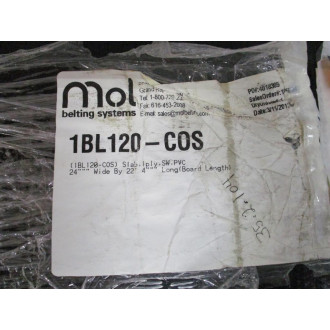 MOL 1BL120-COS Conveyor Belt 1BL120COS 22' 4"