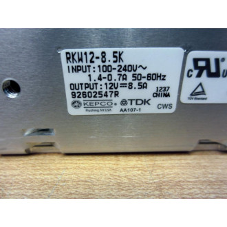 TDK-Lambda RKW12-8.5K Power Supply RKW1285K - New No Box