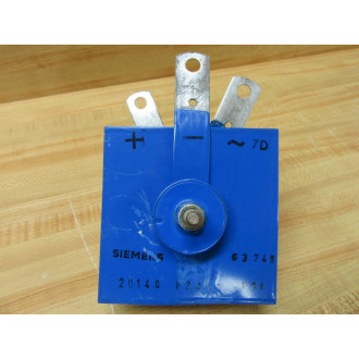 Siemens 2U140 P320-100V Selenium Rectifier P320-100V 63748 - Used