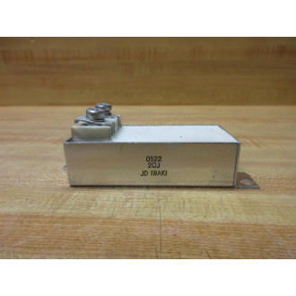 JD Iwaki 0522 Resistor 2ΩJ (Pack of 3) - Used