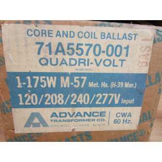 Advance Transformer 71A5570-001 Core And Coil Ballast Kit 71A5570001
