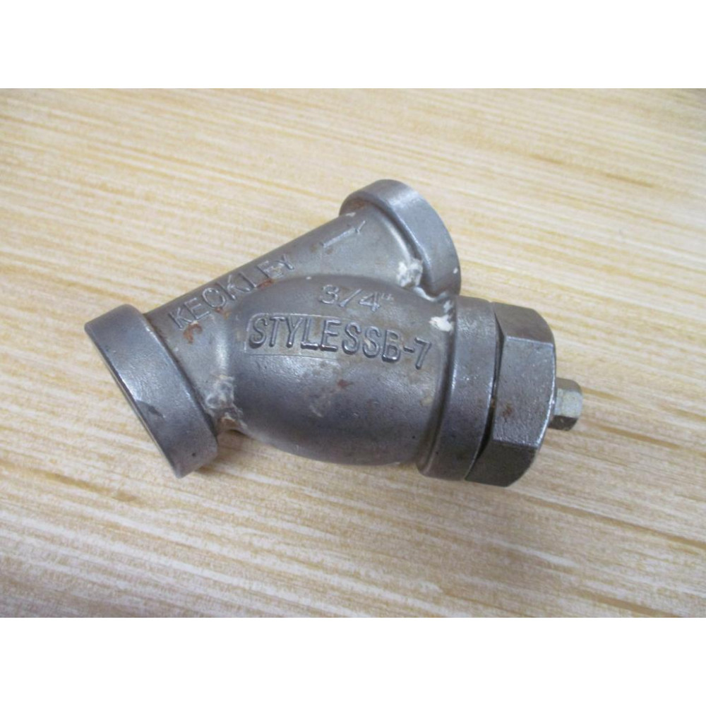 Keckley SSB-7 34" Y Strainer SSB-7 - Used