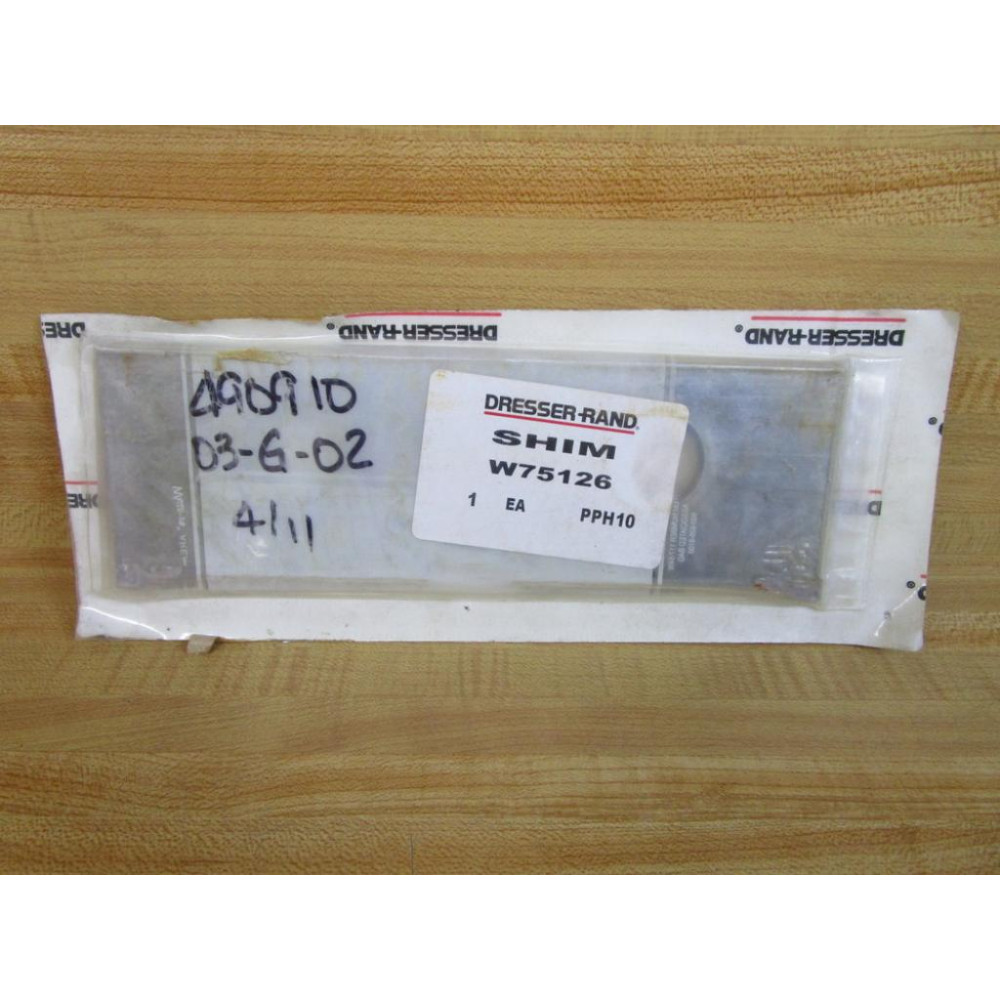 Dresser-Rand W75126 Shim PPH10