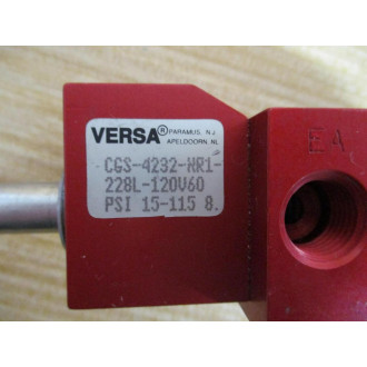 Versa CGS-4232-NR1-228L-120V60 Valve CGS4232NR1228L120V60 - New No Box