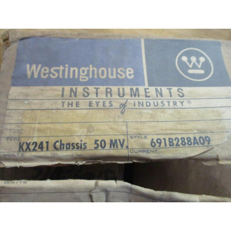 Westinghouse KX-241 Meter KX241 0-15 DC AMPS, 691B288A09 - Refurbished