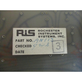 Rochester Instrument Systems AN113 Circuit Board 1000-398 - Used