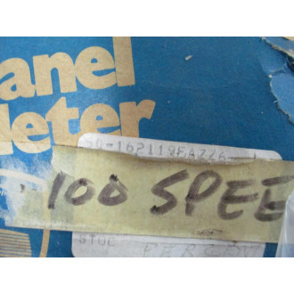 General Electric 50-162119FAZZ6 GE Panel Meter 250 0-100% Speed - Refurbished
