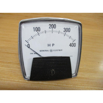 General Electric 50-162119FAZZ2 Panel Meter 162 0-400 HP - Refurbished