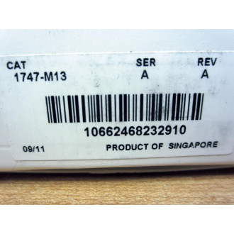 Allen Bradley 1747-M13 EEPROM Module 1747M13 Ser.A Rev.A