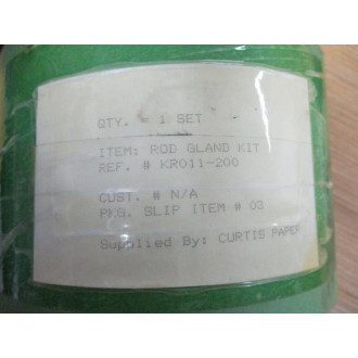 Miller Fluid Power KR011-200 Parker Rod Gland Kit KR011200 - New No Box