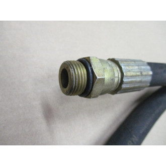 100R2ATEN853 2SN Hose 100R2AT W (1) Straight & (1) 90° Fitting - Used