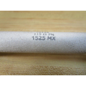 Ohmite 76135 Double Resistor Assy 76135-115115 115Ω - New No Box