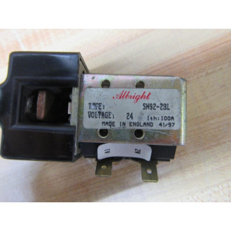 Albright SW92-23L Contactor SW9223L - Used
