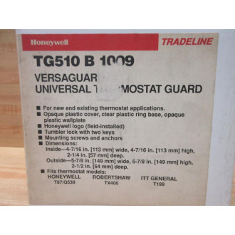 Honeywell TG510B1009 Tradeline Thermostat Guard