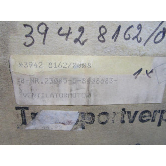 Elco 3942 81620008 Ventilator Motor Assembly N 5-13145