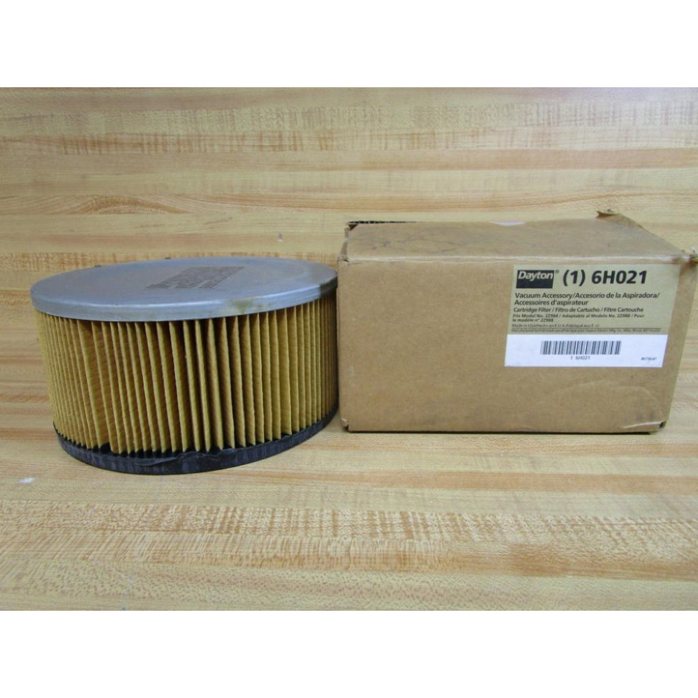 Dayton 6H021 Cartridge Filter