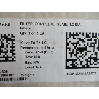 Round One Knockout 180-002-SS Genie Filter Complete 180002SS