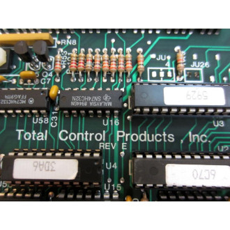 Total Control Products 260-0600-039 Circuit Board 2600600039 CPU 13320 - Used