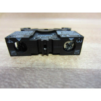 Siemens 3SB3400-0B Contact Block 3SB34000B