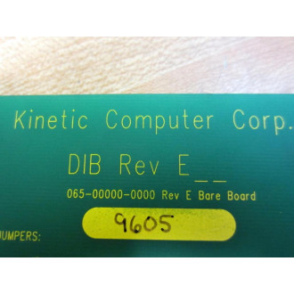 Kinetic Computer 065-00000-0000 DIB High Voltage Board 065000000000 - Used
