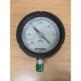 Reotemp PT45P1A2P01-G-T Industrial Pressure Gauge PT45P1A2P01GT