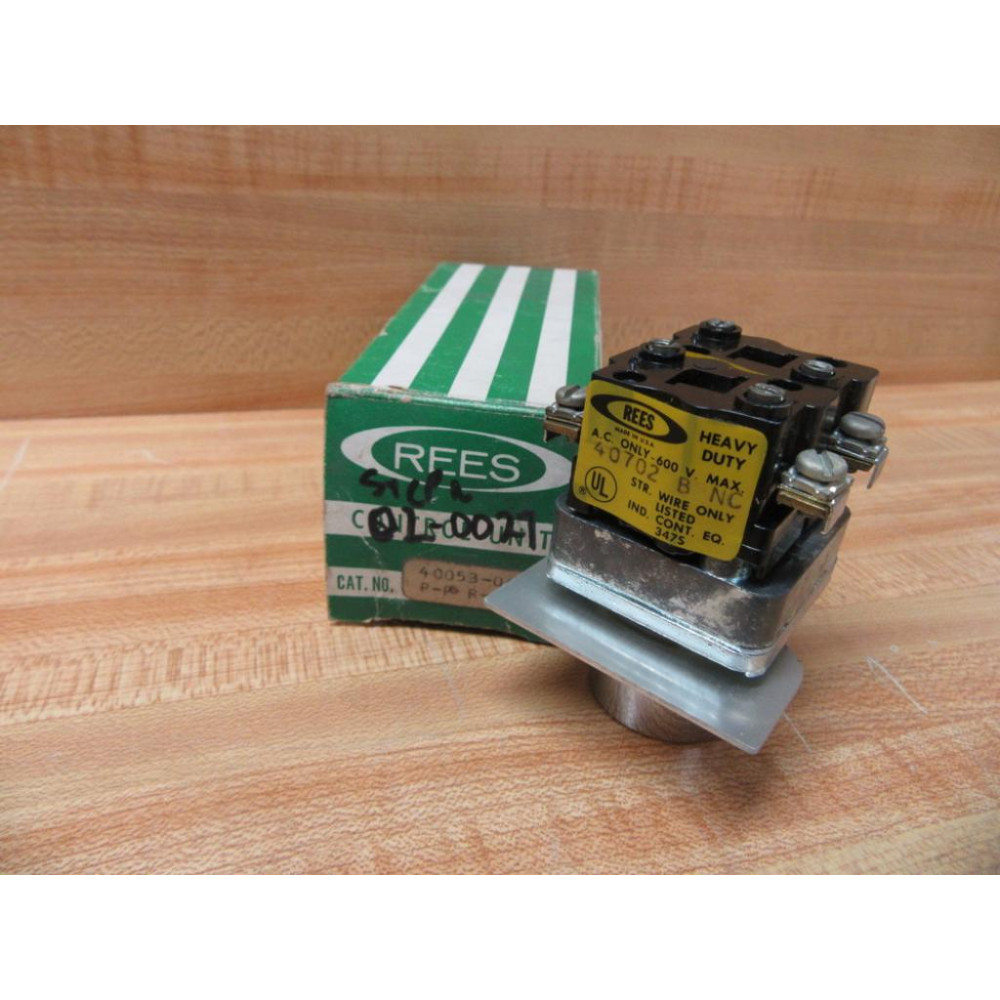 Rees 40053-000 3-Pos. Push Button 40053000 WO Cap