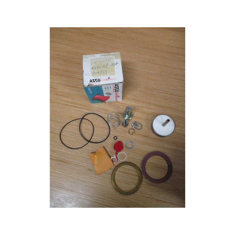 Asco 304393 Red Hat Rebuild Kit