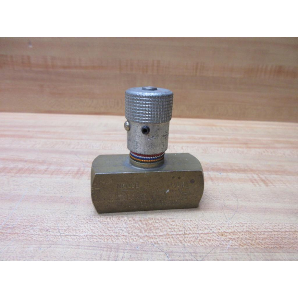 Parker N600B Flow Control Needle Valve N600B - Used