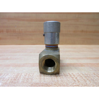 Parker N600B Flow Control Needle Valve N600B - Used