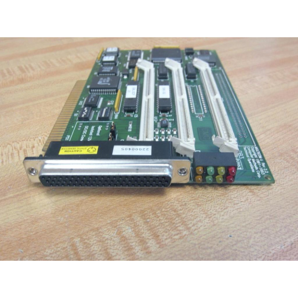 CMC MULTICOM II Circuit Card MULTICOM II Rev.2.2 WO Adapter Bar - Used