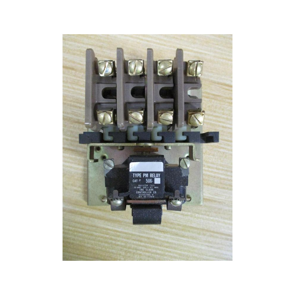 Joslyn Clark 5U6 Type PM Relay 4 Pole - New No Box