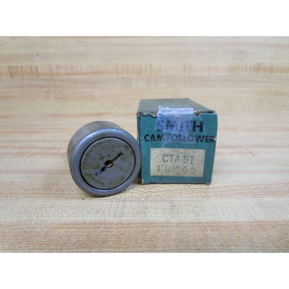 Smith Bearing CTA-51-1 12 Cam Follower CTA-51