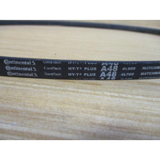 Continental Contitech A48 HY-T Plus V-Belt 4L500 - New No Box