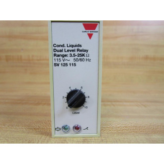 Carlo Gavazzi SV125115 Dual Level Relay