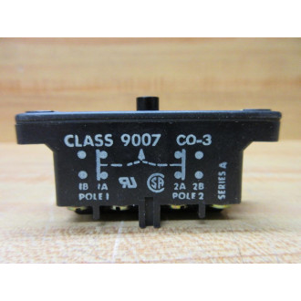 Square D 9007-CO3 Limit Switch 9007-C03 Black - New No Box
