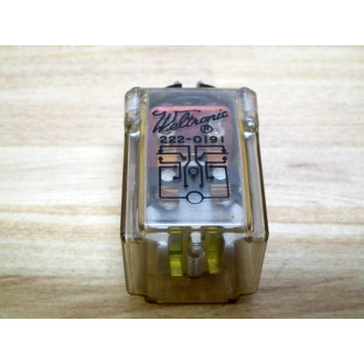 Weltronic 222-0191 Relay - Used