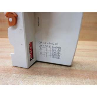 Beckhoff BK5200 Devicenet Bus Coupler WConnector Missing Cover - Used