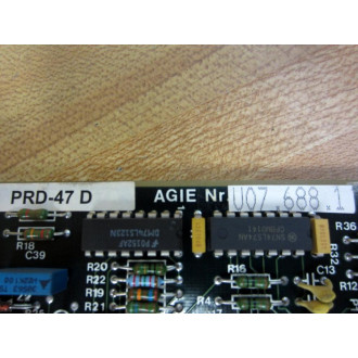 Agie PRD-47A Circuit Board 646564.5 - Used