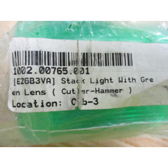 Cutler Hammer E26B3VA Stack Light Unit Lens Only - New No Box