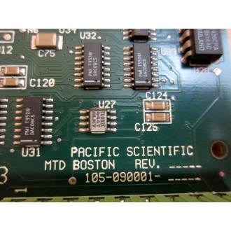Pacific Scientific 105-090001-01 CNC Control Board 10509000101 - Used