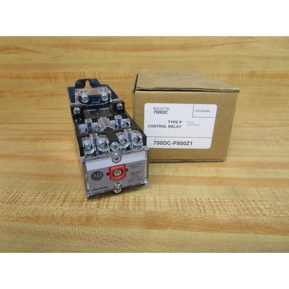 Allen Bradley 700DC-P800Z1 Direct Drive Control Relay 700DCP800Z1 Allen Bradley 700DC-P800Z1 Direct Drive Control Relay 700DCP800Z1