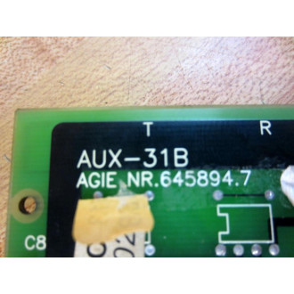 Agie 645894.7 Circuit Board AUX-31B - Used