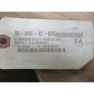Gates 28VP2650 Predator 8VP2650 Brown
