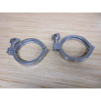 14CW0605 3" Sanitary Clamp 14CW0605 (Pack of 2) - New No Box