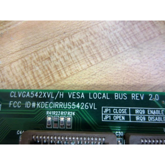 Cirrus Logic CLVGA542XVLH VESA Local Bus Card - Refurbished