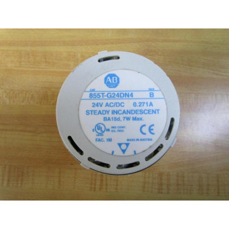Allen Bradley 855T-G24DN4 Stack Light 855TG24DN4 - New No Box