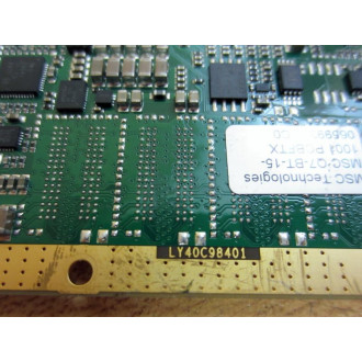 MSC LY40C98401 Circuit Board Q7-BT-15-1001 - Used