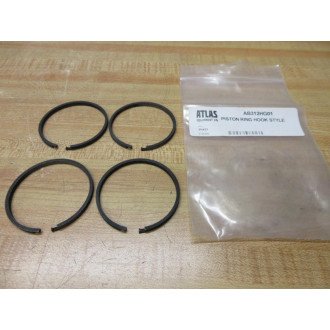 Atlas Equipment AB312HG01 Piston Ring Hook Style (Pack of 4)