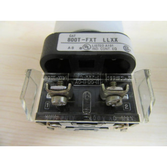 Allen Bradley 800T-FXT6LLXX Push Pull Switch