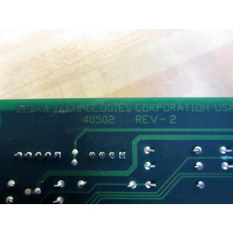 Zebra Technologies 40502 Z140 LogicP.S. Board 40518-1 - Used